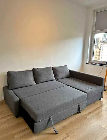 Comfortable Grey Sectional Sofa bed