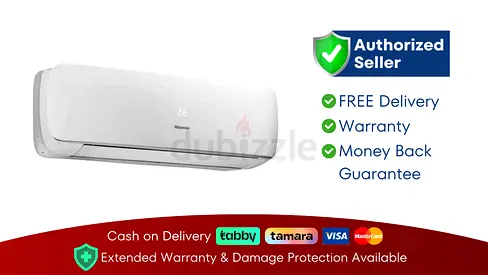 Split AC 1 Ton Hisense Air Conditioner ● Brand New | 1 Year Warranty | FREE Delivery