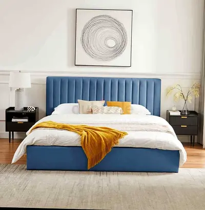 Brand New Queen size Bed Family Double Bed Queen Bed nd medical Mattress Storage Bed