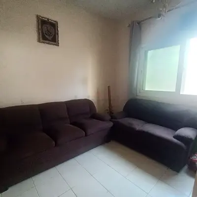 5 seater Cozy Brown Sofa Set for Relaxing Evening.