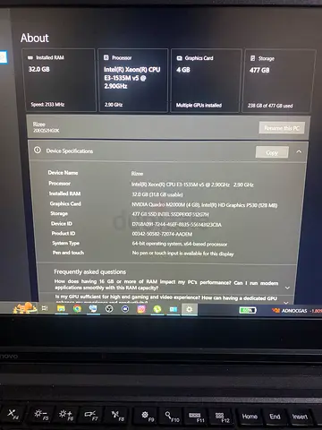 Gaming Laptop with Powerful GPU