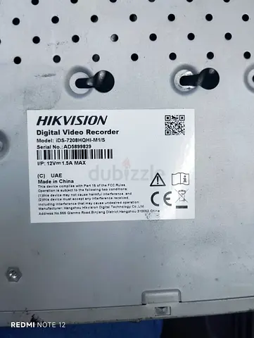 Hikvision DVR 7208HQHI-M1/S