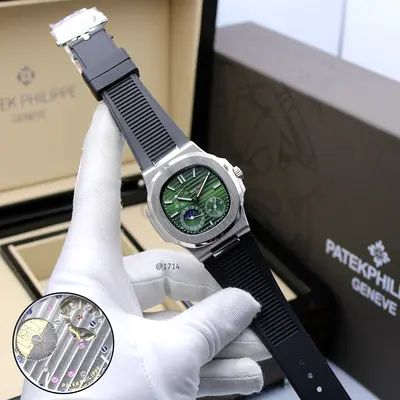 Patek Philippe Watch with Green Dial