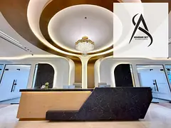 Furnished And Luxury desk space with ejari