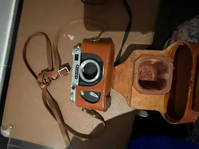 Vintage  Ferrania Lince II 35mm Rangefinder Camera