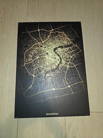 Displate Magnet Poster Shangai