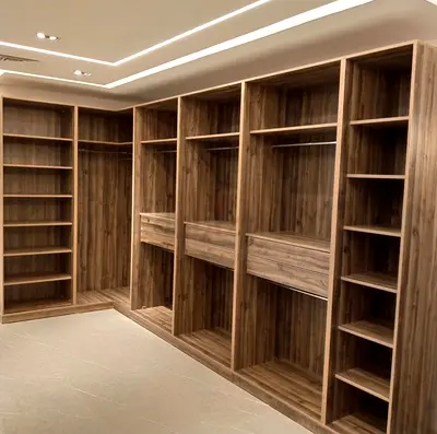 Stylish and Spacious Wooden Wardrobe