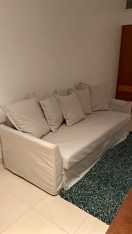 IKea 3-seat sofa bed beige