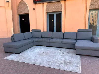 Looks great Condition Ikea Sorvoline Sofa dark gray uShape