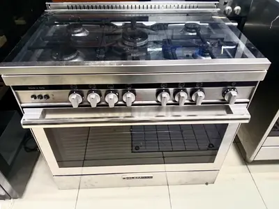 Glemgas full gas stove oven with fan 90cm new model