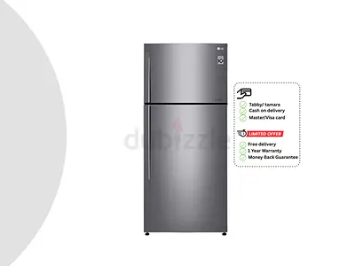 Refrigerator LG 509L Fridge Freezer Top Mount | 1 Year warranty