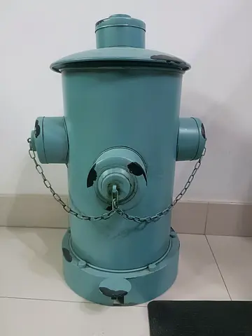 Vintage Fire Hydrant Decoration / Trash Can