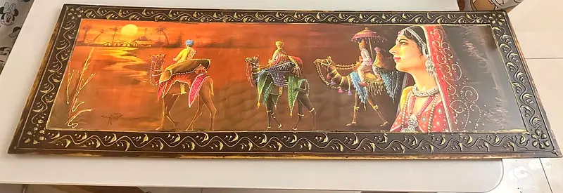 Traditional Desert Scene Wall Art