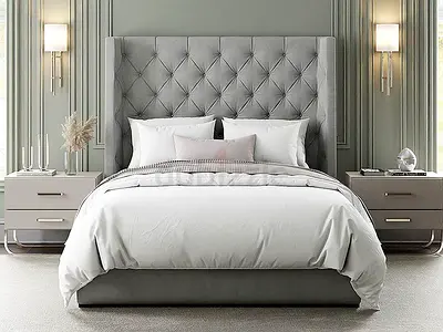 Elegant Queen Bed Are Available At Factory Price