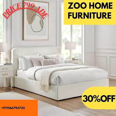 Cozy and Modern Bed from Zoo Home Furniture