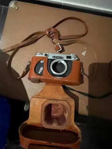 Vintage  Ferrania Lince II 35mm Rangefinder Camera