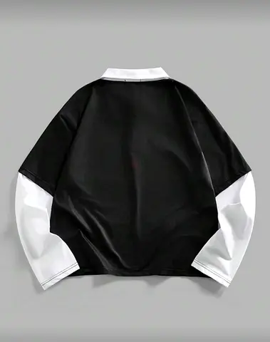 Stylish Black and White Shirt