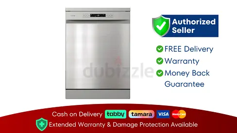 Hisense 15 Place Free Standing Dishwasher ● Brand New | 1 Year Warranty | FREE Delivery