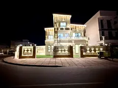 New brand corner villa for sale including registration fees only 2 minutes to Mohammed ben zayed Roa