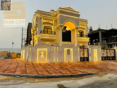 New Classic Corner Villa for Sale – Al Hulaywo 2, Ajman Super Deluxe Finishes | Direct from Owner 