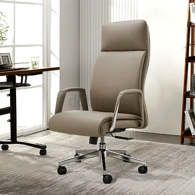 Executive leather revolving chair