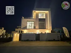 Modern corner villa on two streets, two floors, roof, garden, and internal elevator. Price includes