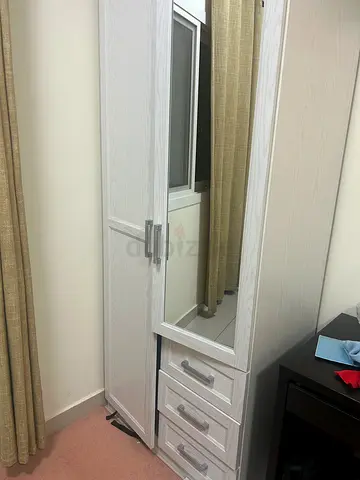 Wardrobe 2 door with 3 drawers - PAN Emirates