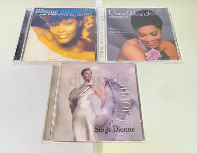 3 Dionne Warwick Music CD’s
