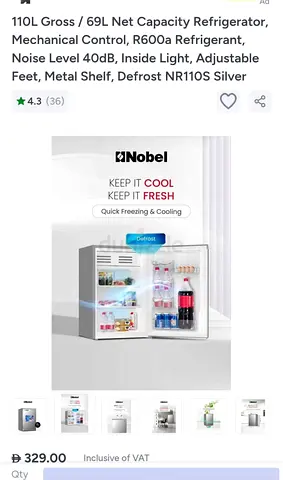 Nobel Medium Fridge