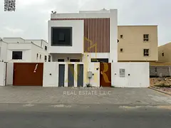 Own a luxurious villa in Al Zahia, Ajman | Two floors + roof | 5 master bedrooms | Majlis and 2 livi