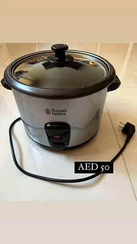 Russell Hobbs Electric Rice Cooker With Steamer 1.8 Liter Black Silver