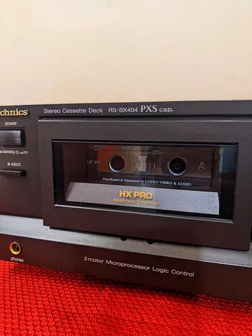 Technics Stereo Cassette Deck  220 Volt
