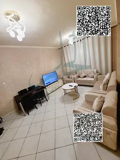 For rent: a fully furnished one-bedroom apartment with a clean and comfortable finish, suitable for