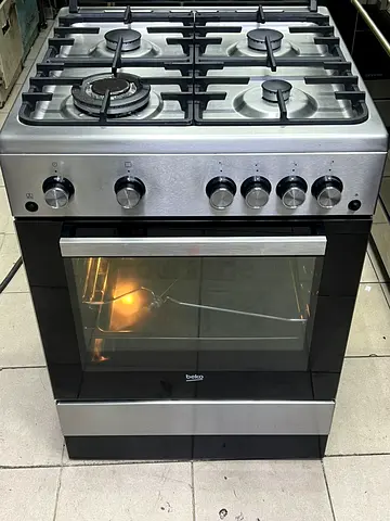 Beko Full Gas Stove 4 Burners 60×60cm Mint Condition Working Order Perfect