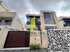 🏡Brand New Spacious 5 Bedrooms Villa With Roof for sale In Helio 2, Ajman.
