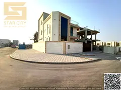 📍 Your Dream Corner Villa for Sale – Two Floors – Huge Yard Al Helio 2, Ajman | Near Sheikh M