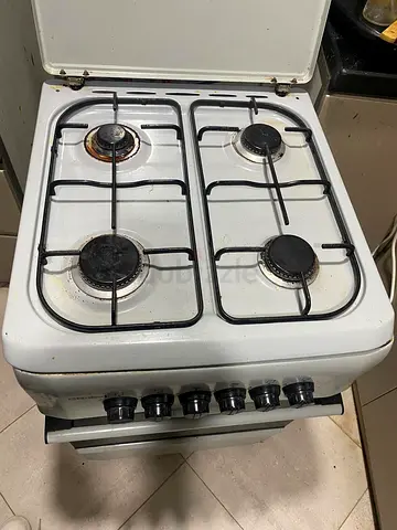 Used Four-Burner Gas Stove for Sale