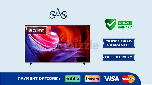 Sony 55 inch Tv |Google Tv | New | Free Delivery | Warranty | 50X85K | 4K UHD Smart Tv