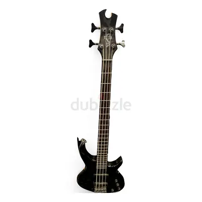 Stunning Black Electric Bass Guitar with padded gig bag for Sale