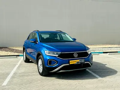 VOLKSWAGEN T-ROC 2024 GCC 24000KM BLUE