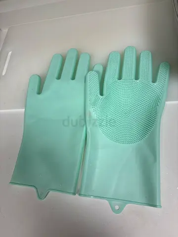 Reusable Silicone Cleaning Gloves