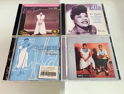 4 Ella Fitzgerald Music CD’s