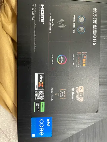 ASUS TUF Gaming F15 - Powerful Gaming Laptop with WiFi 6