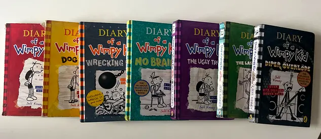 Wimpy dairy books for sale