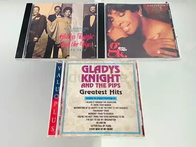 3 Gladys Knight Music CD’s