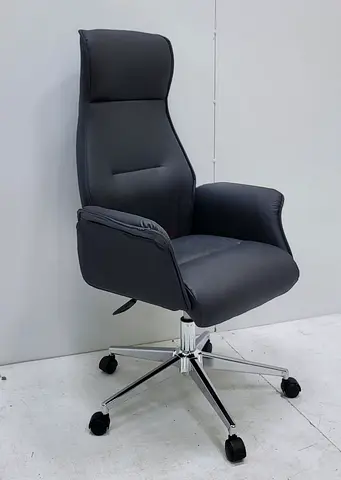 Highback executive leather revolving chair