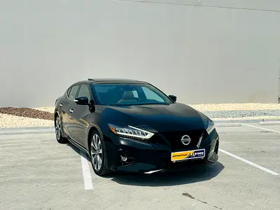 NISSAN MAXIMA SR 2021 GCC 93,000 KM BLACK