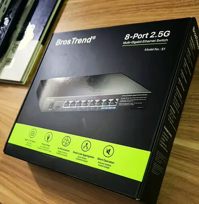 BrosTrend 2.5Gb Network Switch