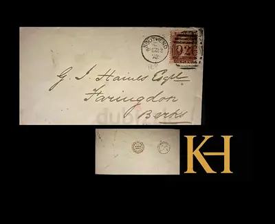 Vintage Letter with Unique Stamps