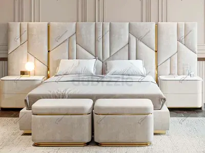 Modern stylish 200*200 super king size Bed